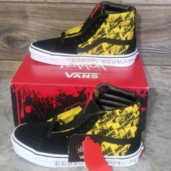 New Vans Sk8 Hi House of Terror The Shining Womens High Top Shoes Deadstock - Picture 3 of 11